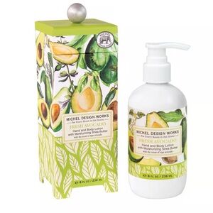 MICHEL DESIGN WORKS FRESH AVOCADO HAND & BODY LOTION e 8 fl oz/236 ml